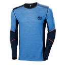 Camiseta HH Lifa Merino Cuello Redondo 595 Azul Ref.75106