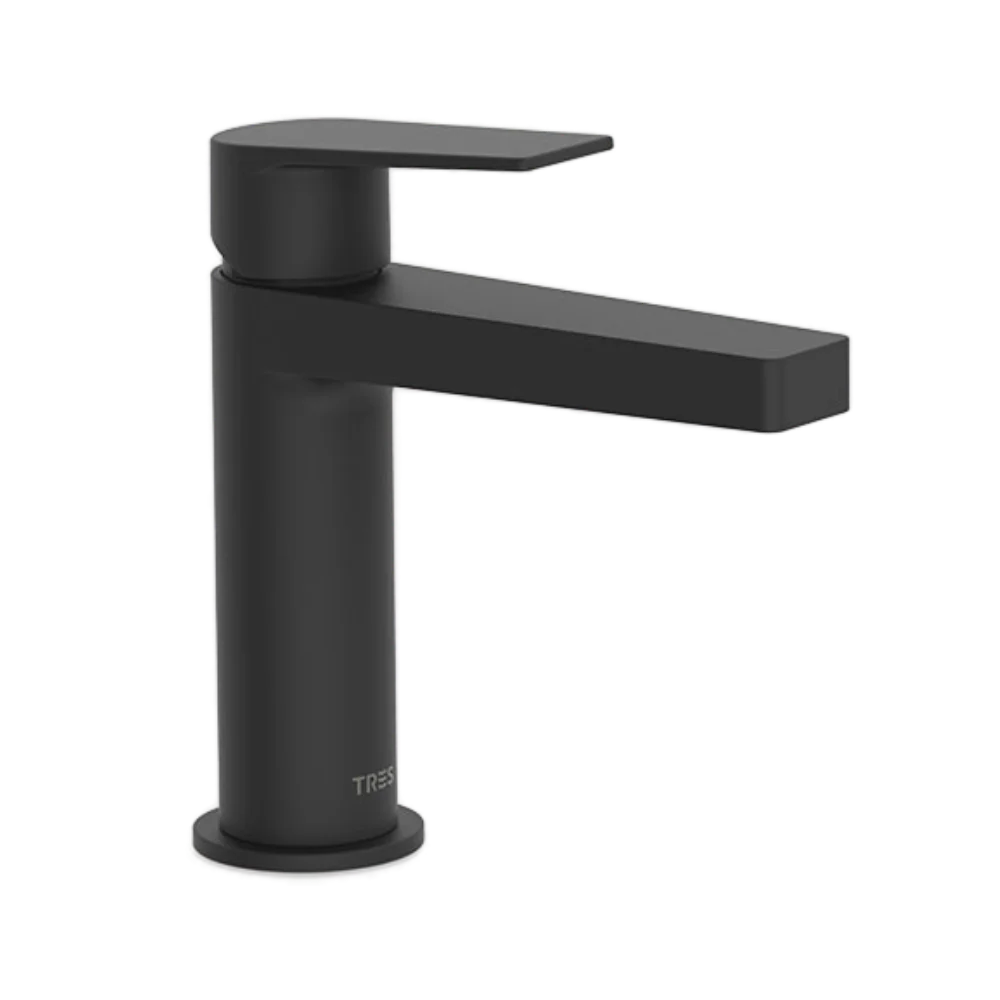 Monomando Lavabo Project negro Ref. 21110301NM