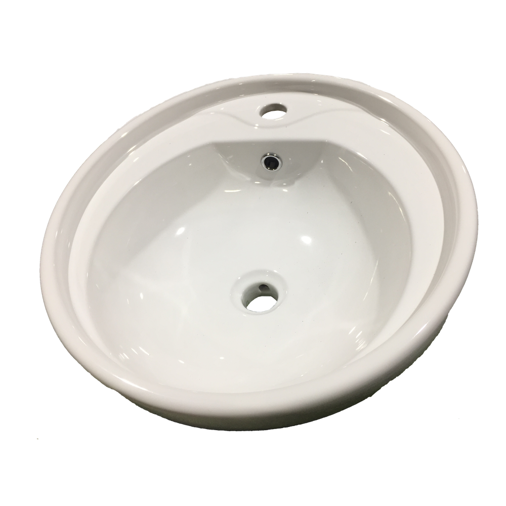 Lavabo Sobre Encimera Atlántico Blanco