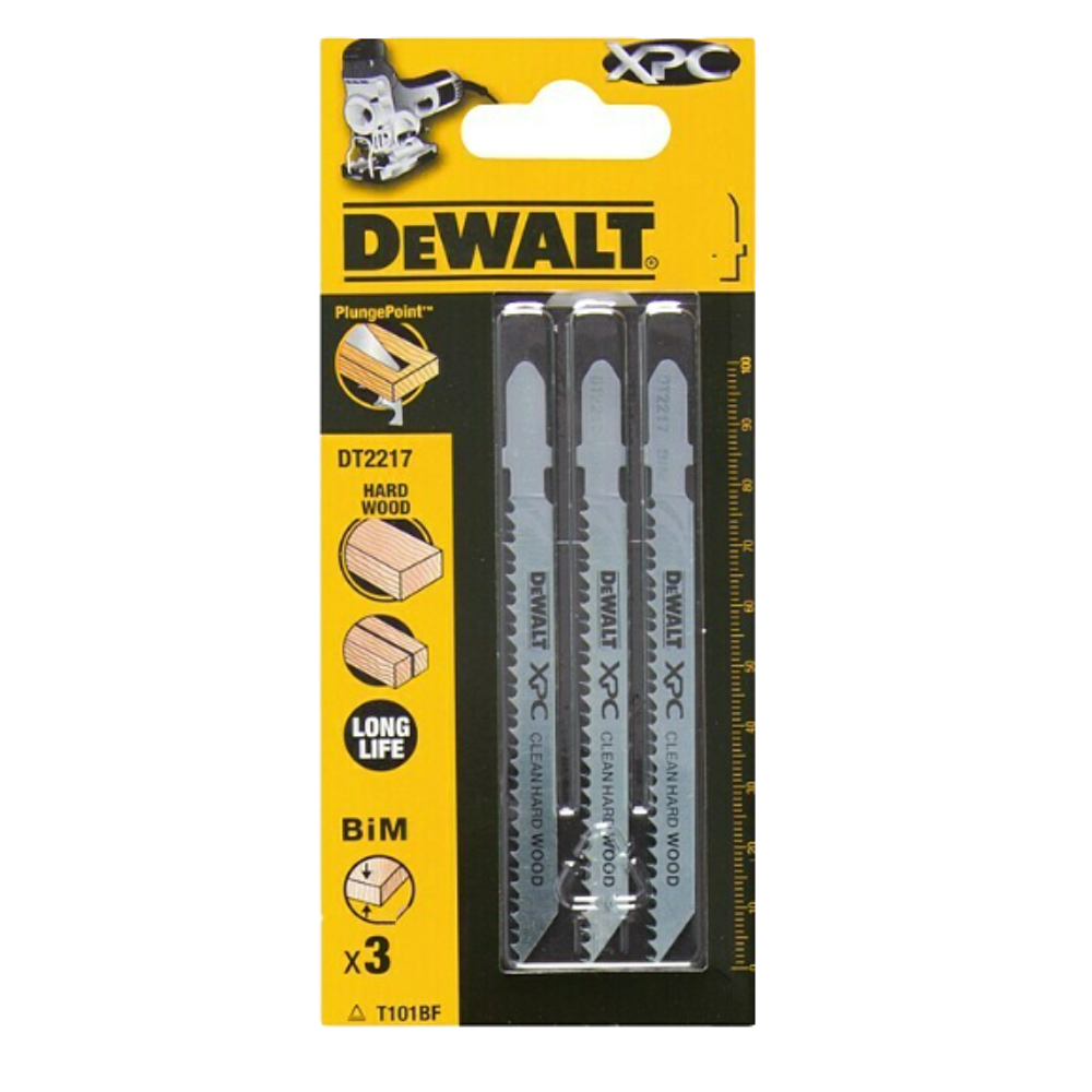 Hoja de Sierra BIM Larga Vida para Madera y Plástico 100 mm (3 ud)