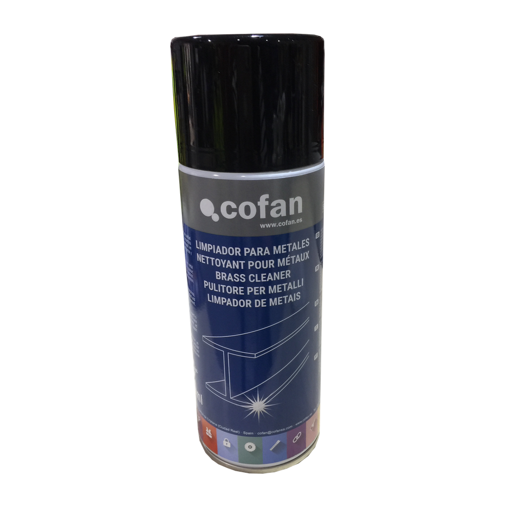 Spray Limpiador de Acero Inox 400 ml Ref. 15000012