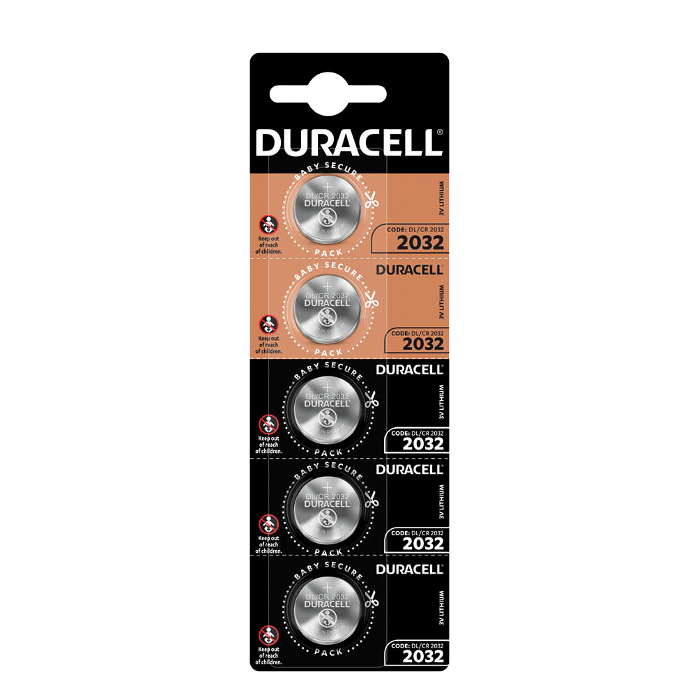 Pila Botón CR2032 Duracell Ref. 106000017