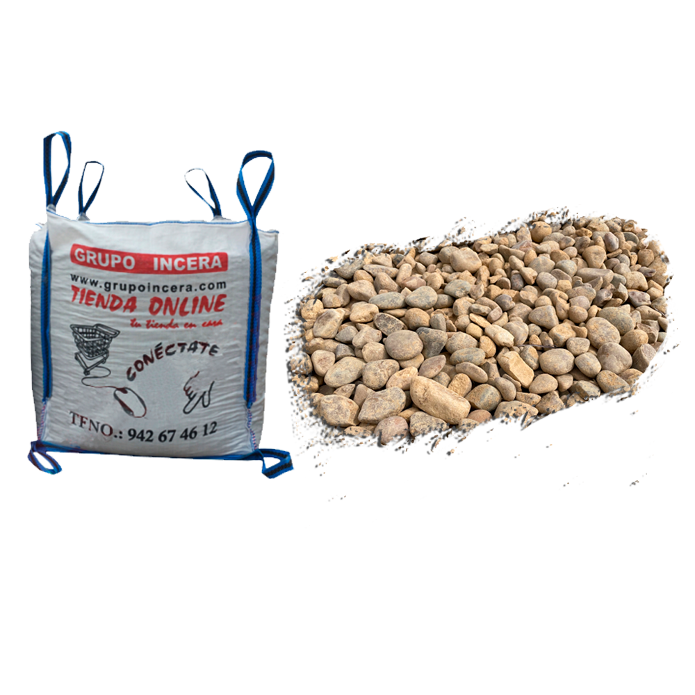 Saca Canto de Río Natural 20/40 (Grande)