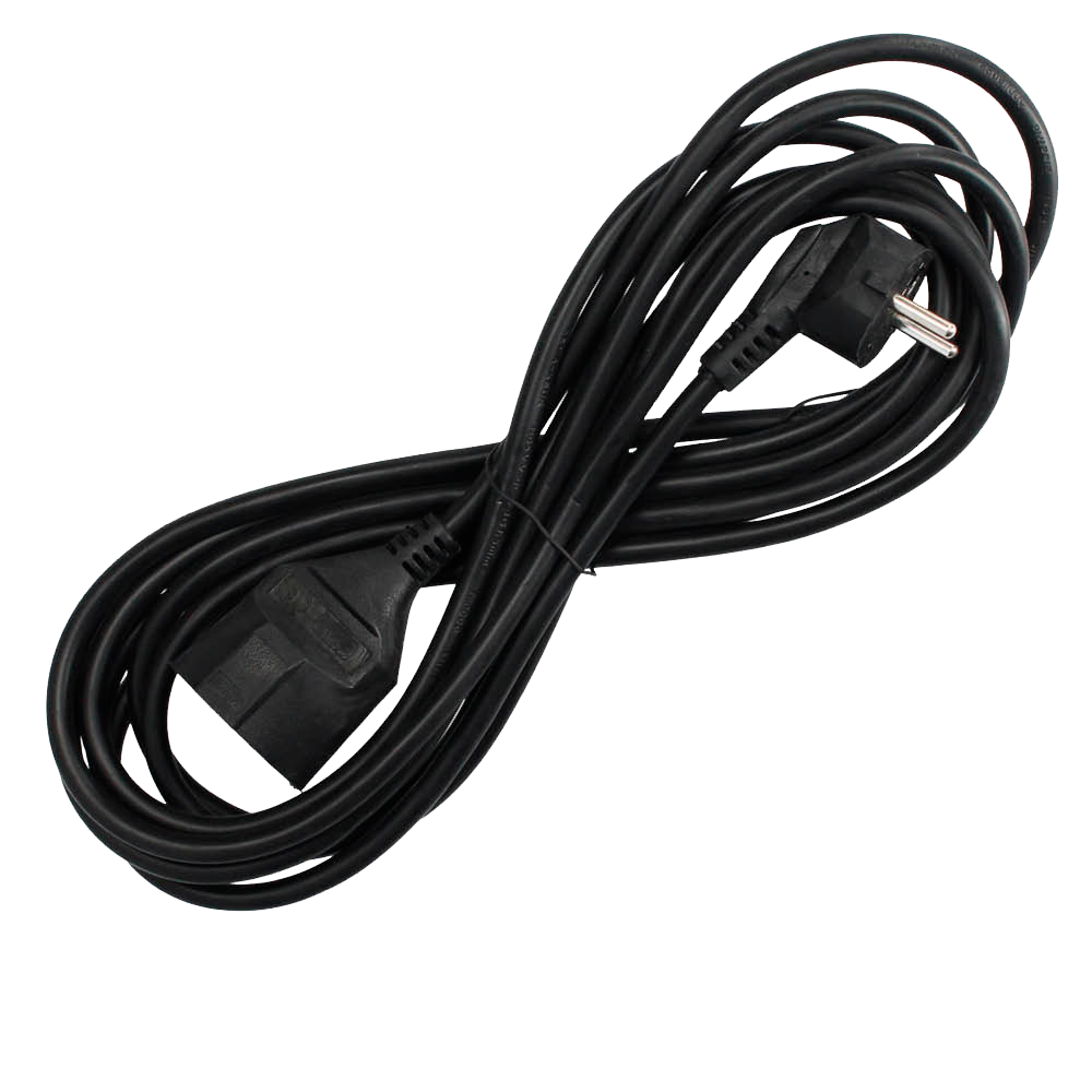 Prolongador de Cable Negro