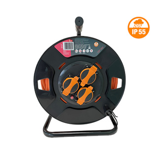 Enrollacable Industrial Con Tapa Cable 2,5 mm IP55 30 Mt Ref. CEF-555