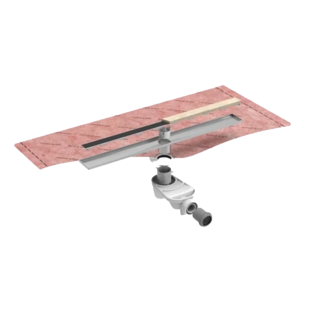 Kit Evolux Integra Lineal 70x7 Sifón 50 mm Ref. IE45001
