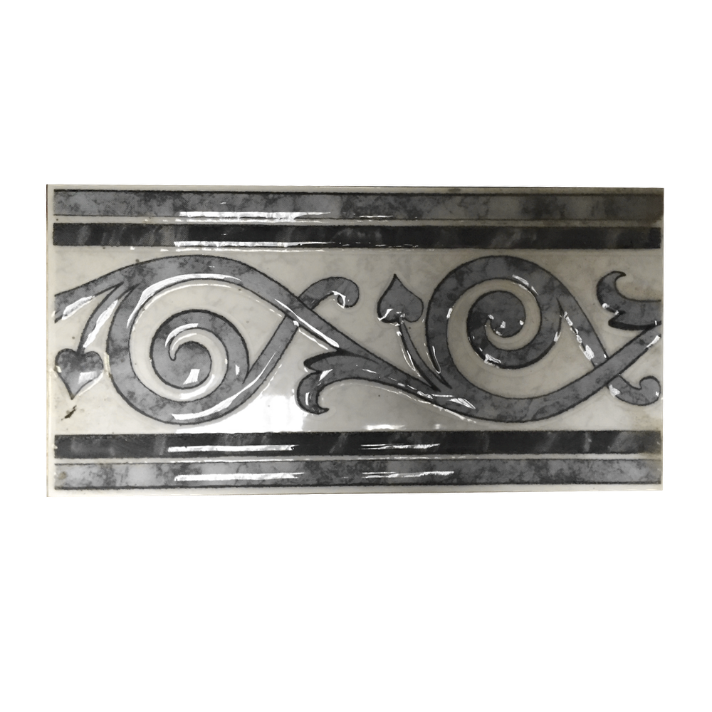 Pz Listelo Sibaris Gris 12,5x25