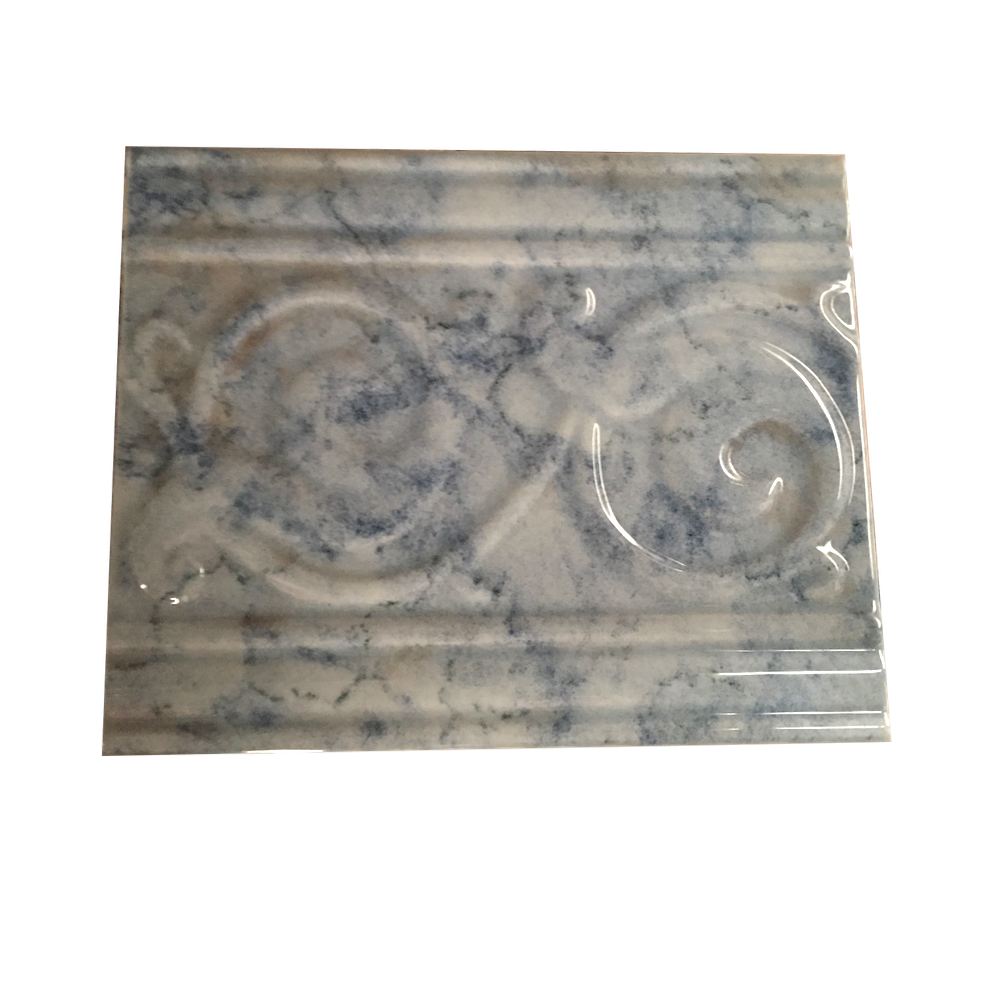 Pz Cenefa Gorbo Azul 20x25