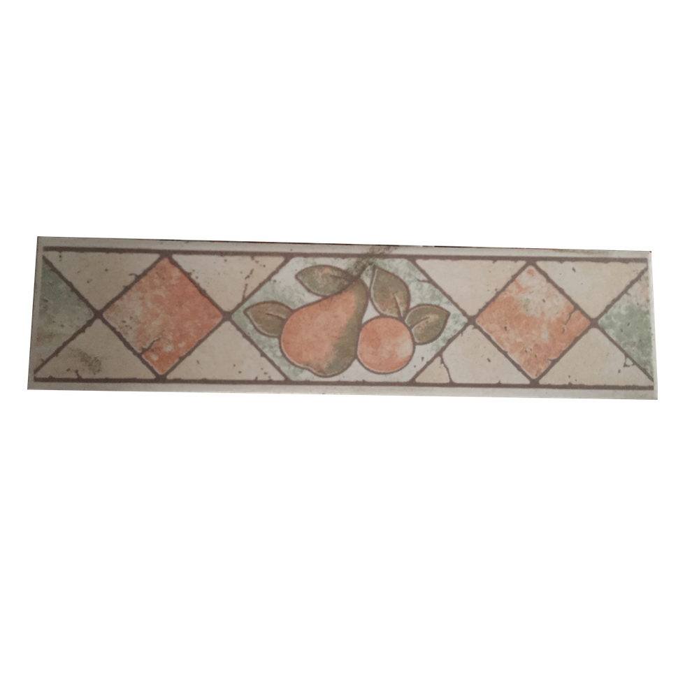 Pz Cenefa Tiberis Marfil 6x25