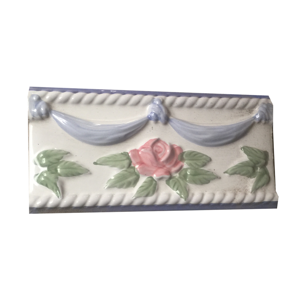 Pz Cenefa Rosa 10x20
