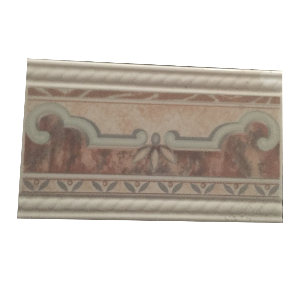 Pz Cenefa Niebla Burdeos 15x25