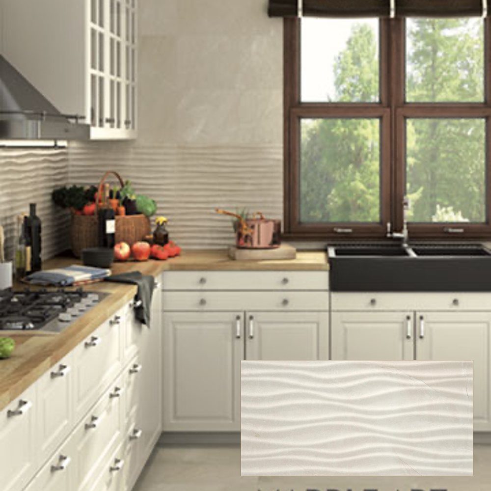 Caja Marble Art Decorado Cream 30 x 60 (1,62 m2)