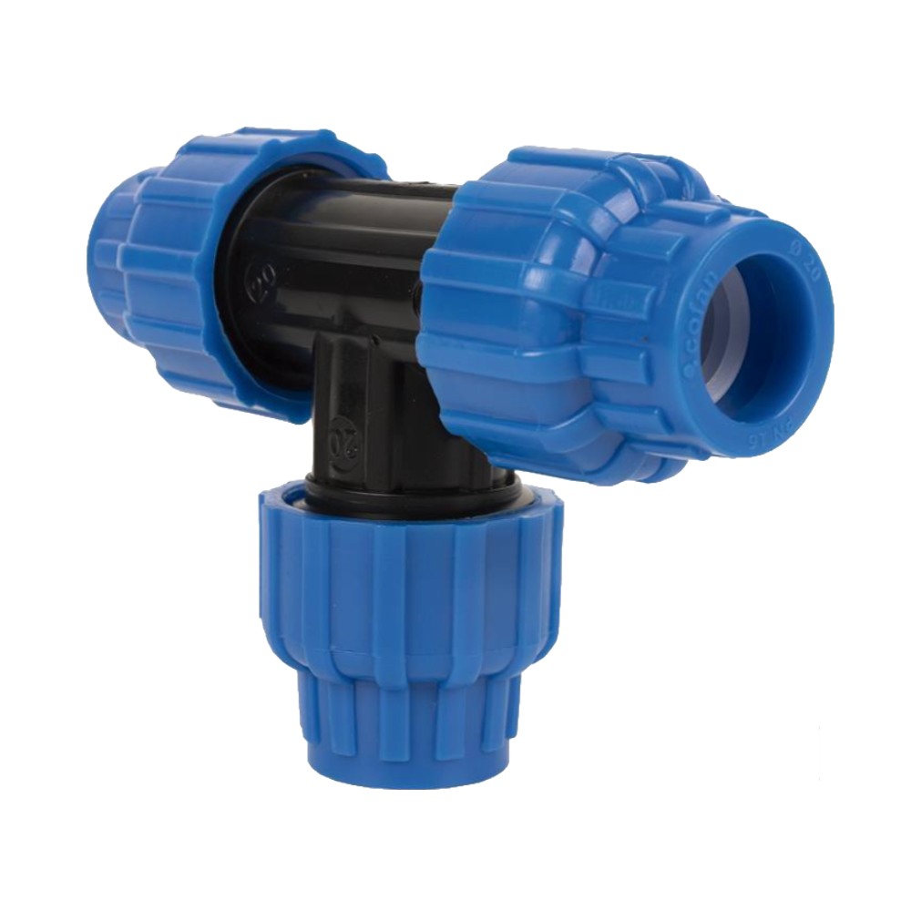 Te Bocas Iguales Polietileno 16 Bar