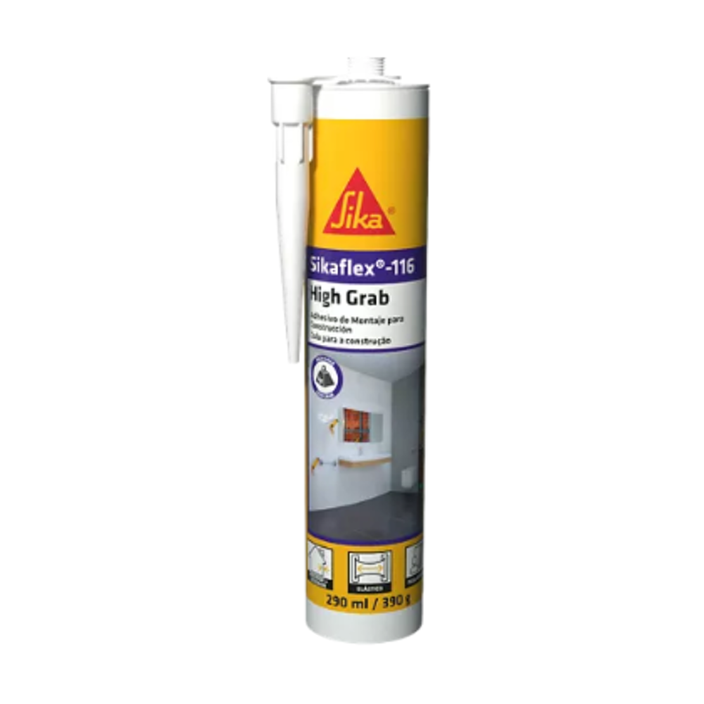 Sikaflex 116 High Grab Blanco Cartucho 290 ml Ref. 756986