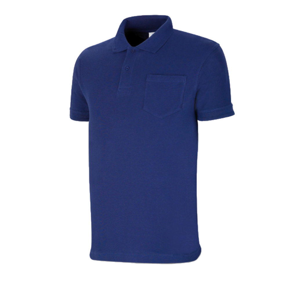 Polo Manga Corta Azulina Talla M Ref. 1288PAMCAM