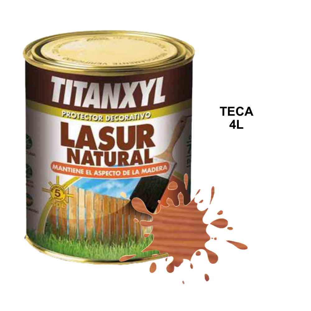 Titanxyl Lasur Natural 04N 4 L R. 3809 Teca