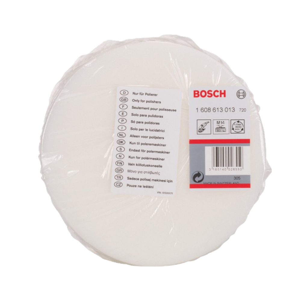 Esponja de Pulido con rosca M14 para Amoladoras Ref. 1608613013