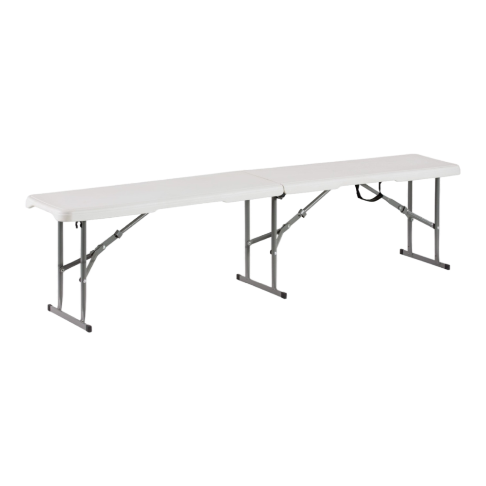 Banco Plegable Polietileno 1840x280x430 mm Ref. 003602099