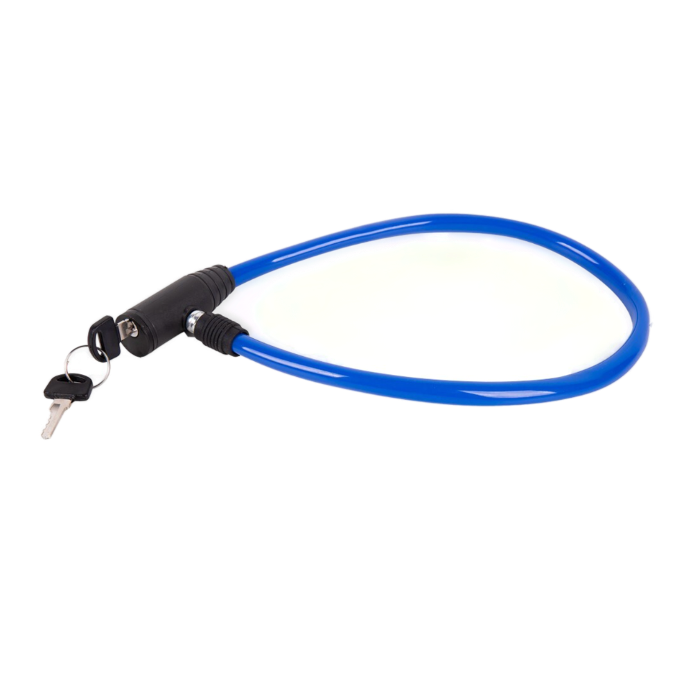 Candado Antirrobo para Bicicletas con Cable de Acero 50 cm Ref. 10403301
