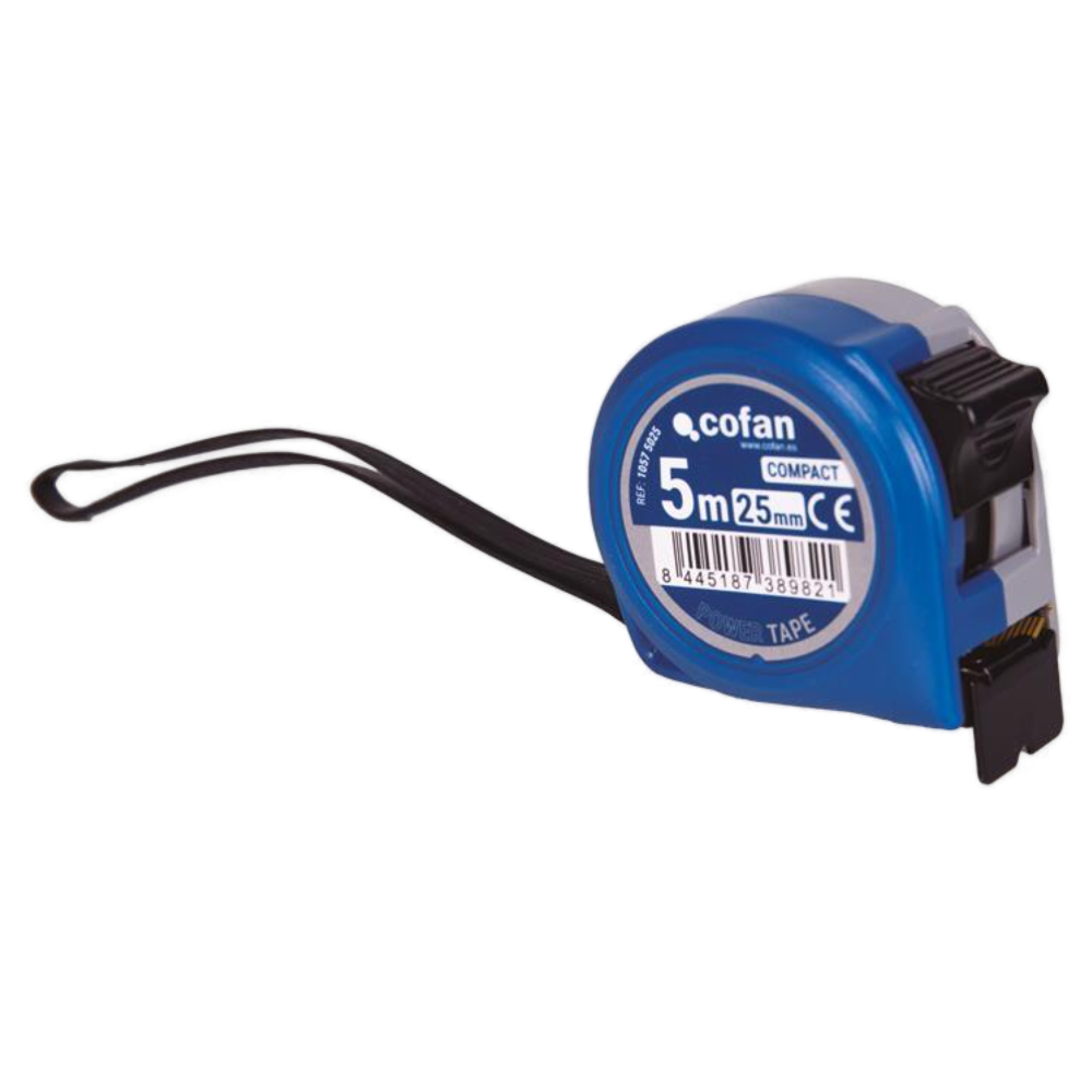 Flexometro Standar Azul 25 mm x 5 mt Ref. 10575025