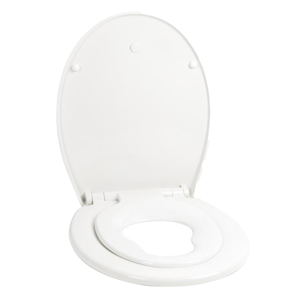 Tapa WC Forma Oval con Asiento para Niños 44,7x37,1 Ref. 43001050