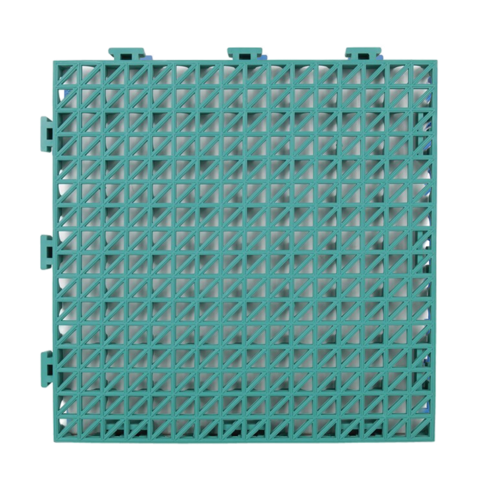 Set de 4 Losetas Alveolada de PVC 33 x 33 x 2 cm