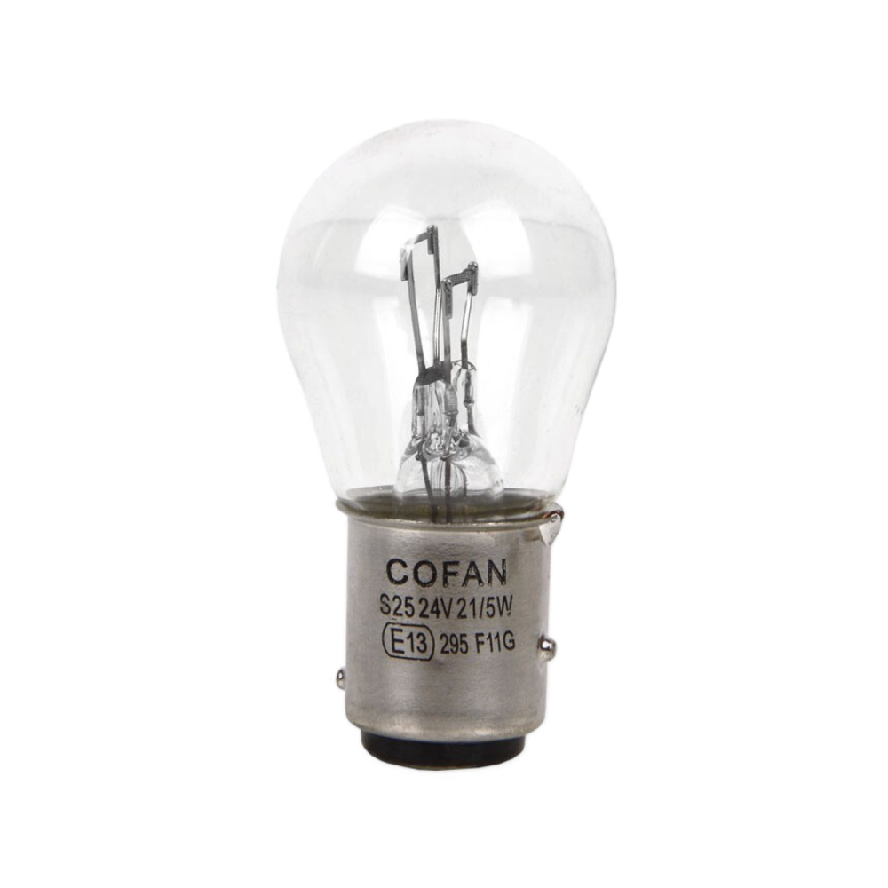 Lámpara de 2 polos P21/5W (BA15d) 24 V Ref. 03502420