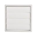 Rejilla de Ventilación Redonda ABS Blanco