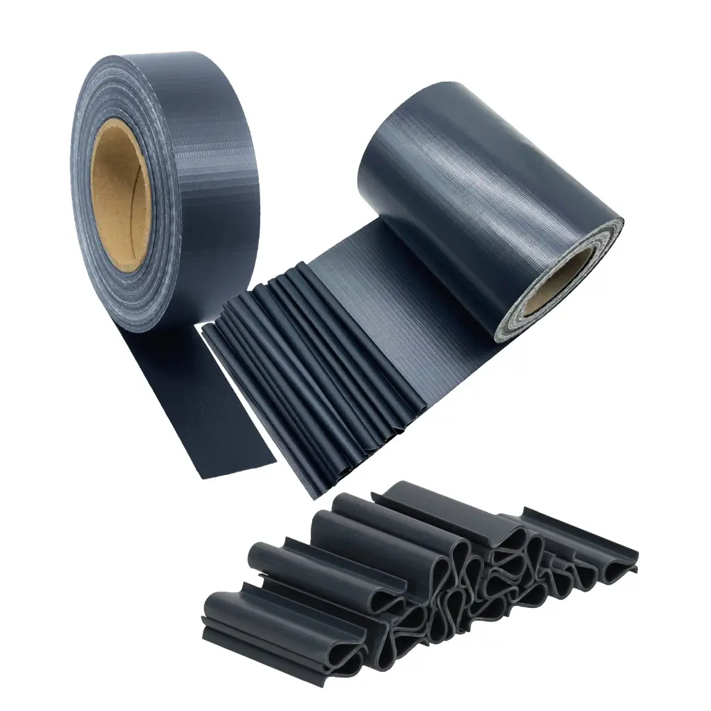 Cinta de Ocultación 450 gr 35 mt + 20 Clips Gris Antracita 