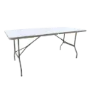 Mesa Plegable Polietileno 8 personas 1800x700x740 mm Ref. 403020006