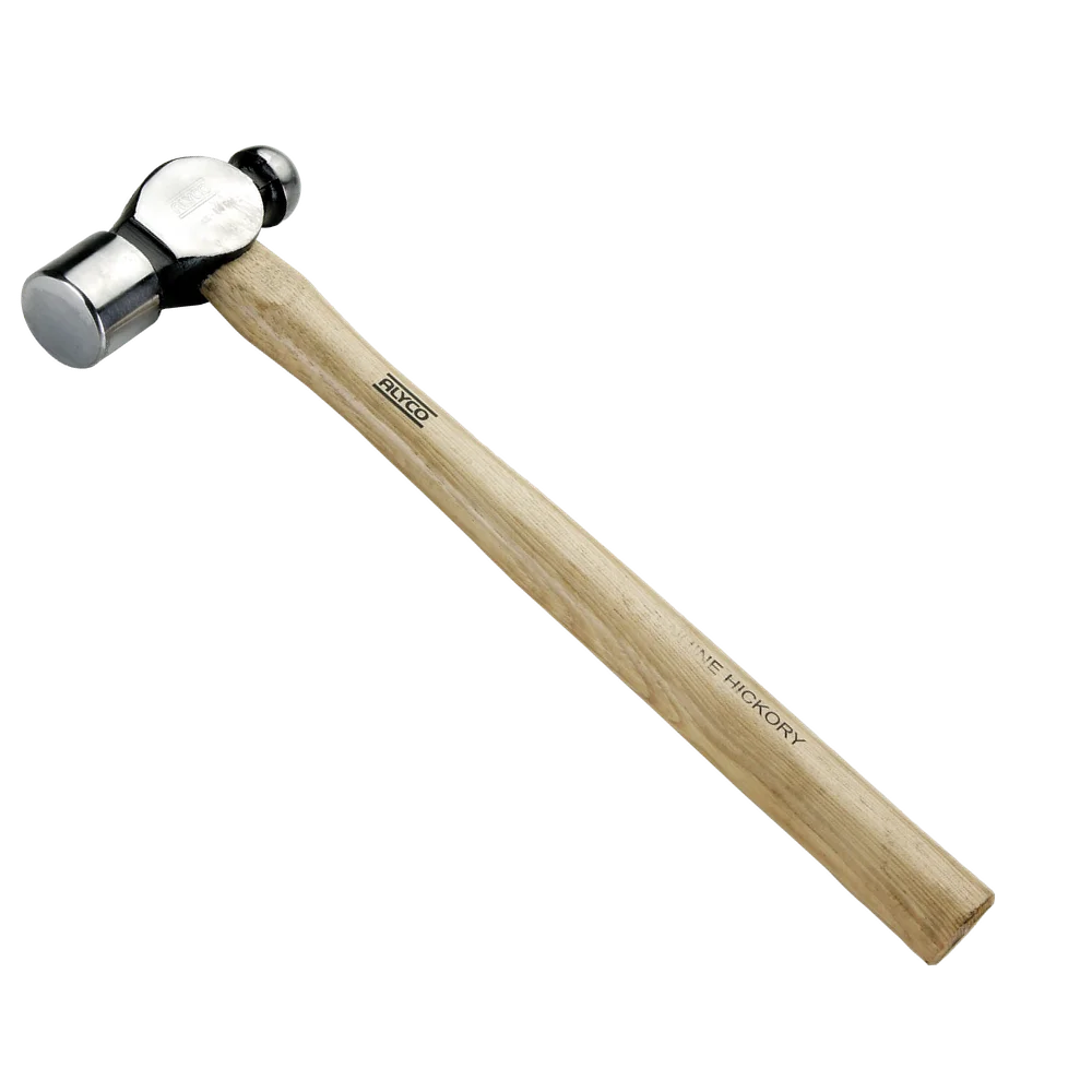 Martillo Bola con Mango de Madera