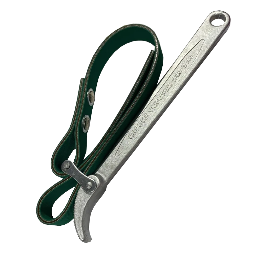 Llave Forjada con Cinta de Cuero 9" 225 mm Ref.111330