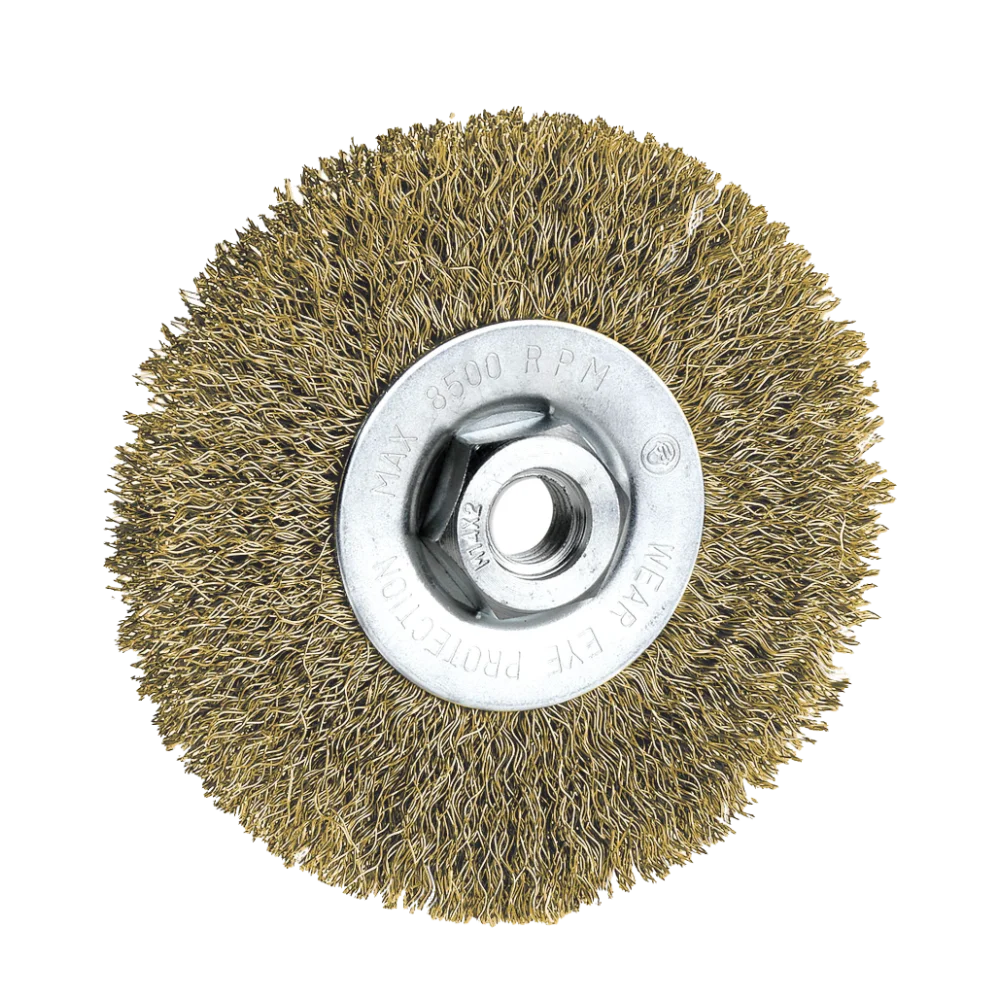 Cepillo Metalico Circular Ondulado 115 mm Ref.197650