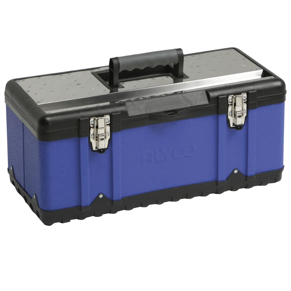 Caja de Herramientas Metálica Reforzada 470x238x203mm Ref. 183354