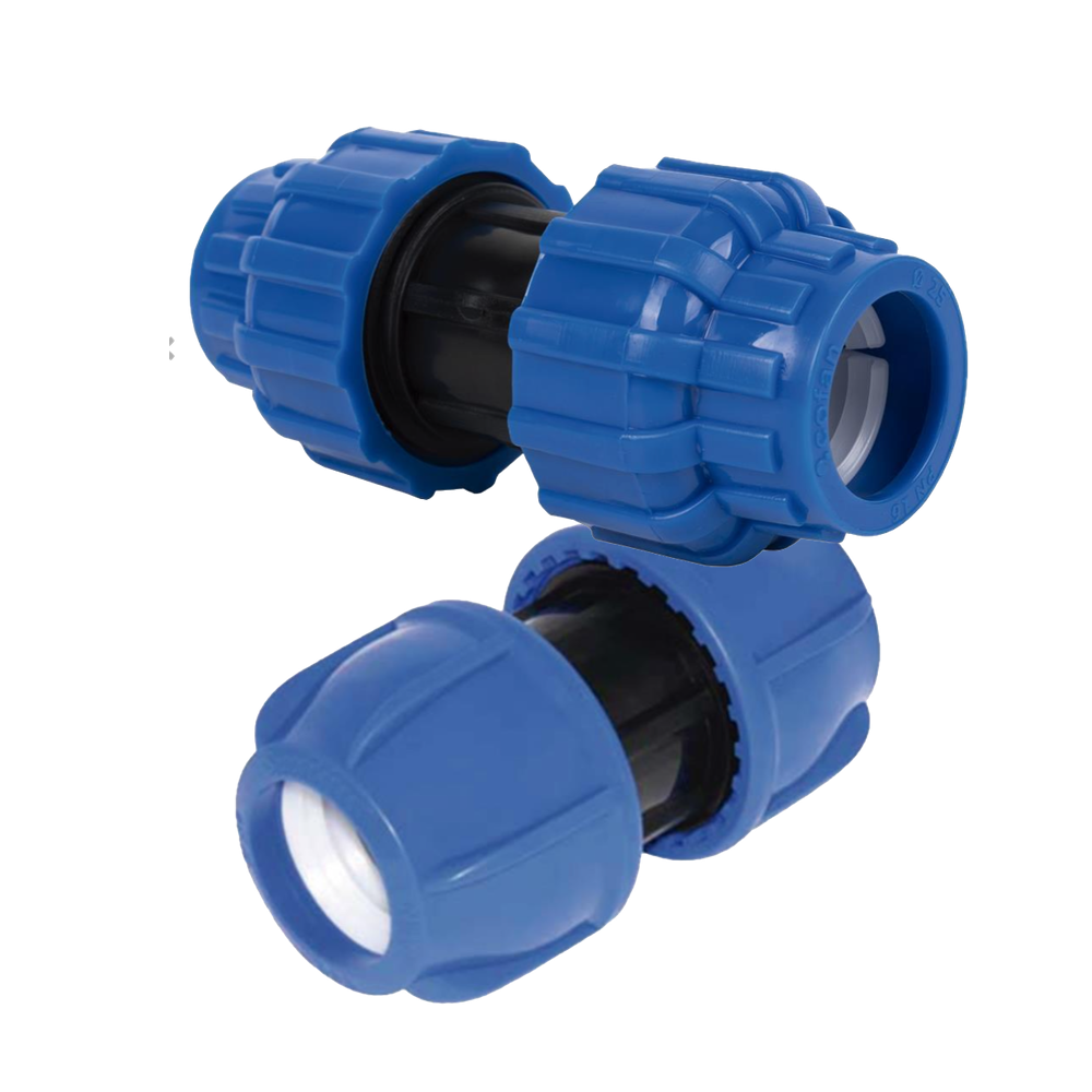Enlace Recto Polietileno 16 Bar 32X32 mm