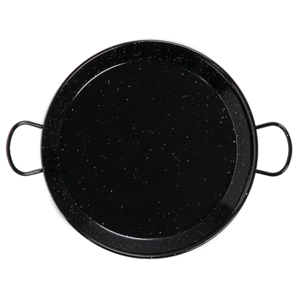 Paellera de Acero Esmaltado Ø400 mm 8-9 Raciones