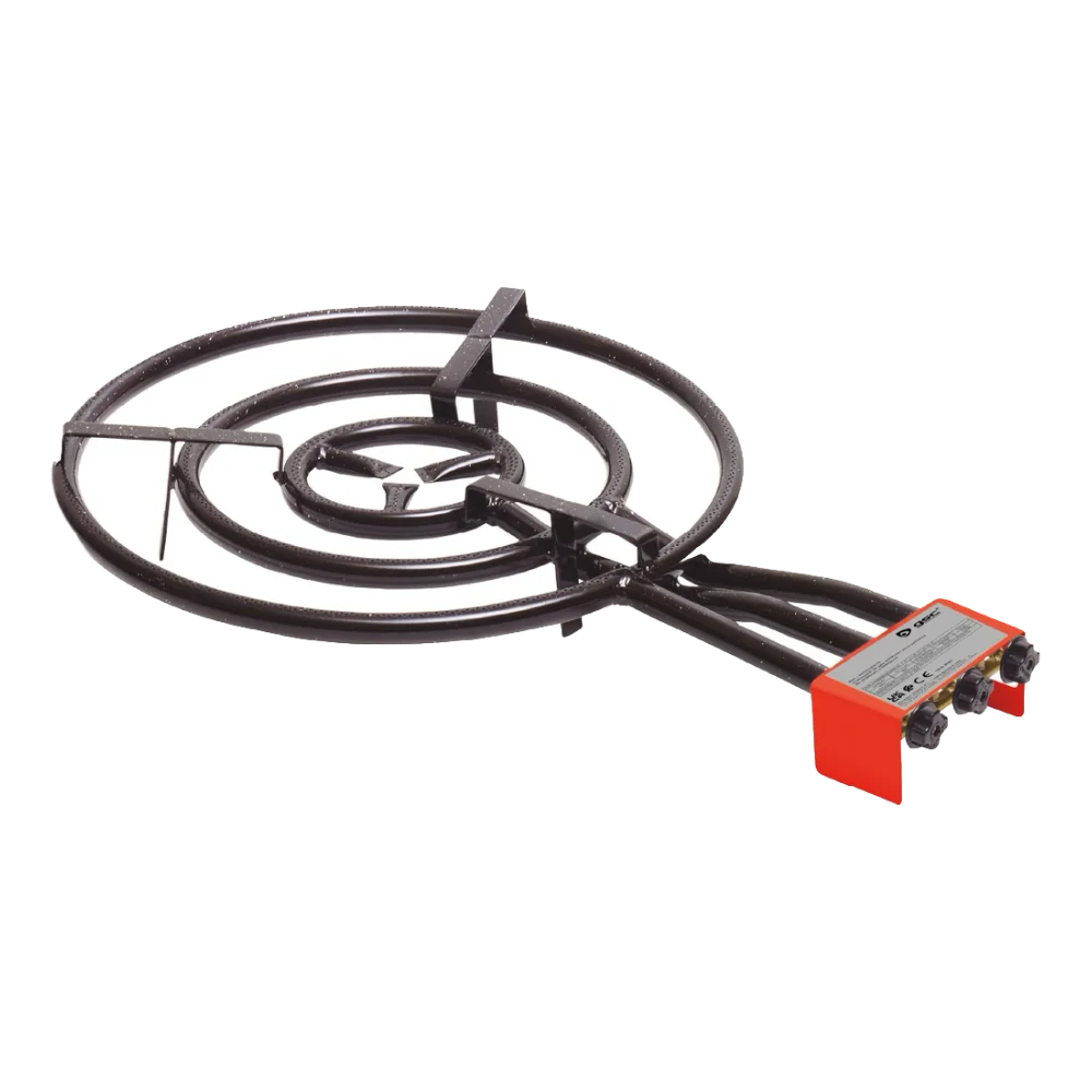 Quemador de Gas Triple Ø 700 mm para Paellera de Ø 360 a 900 mm
