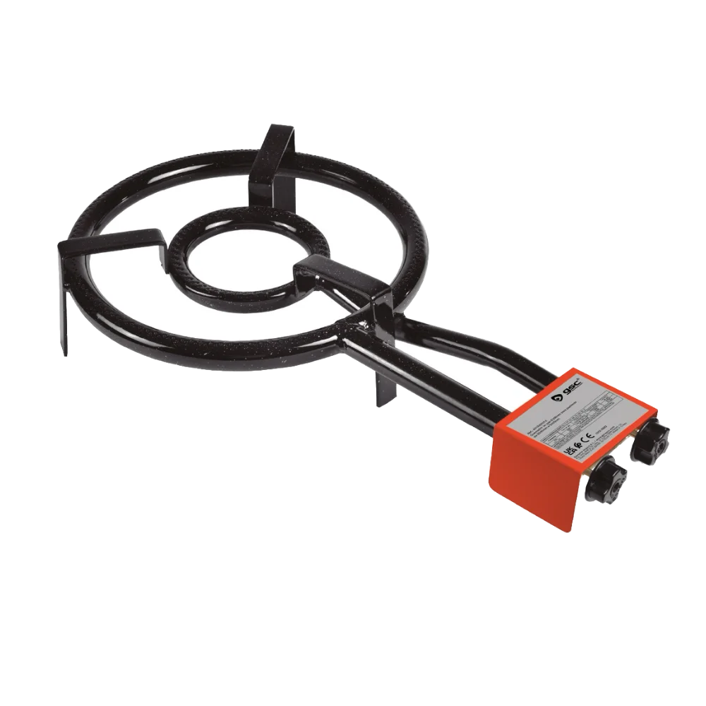 Quemador de Gas Doble Ø 300 mm para Paellera de Ø 200 a 420 mm
