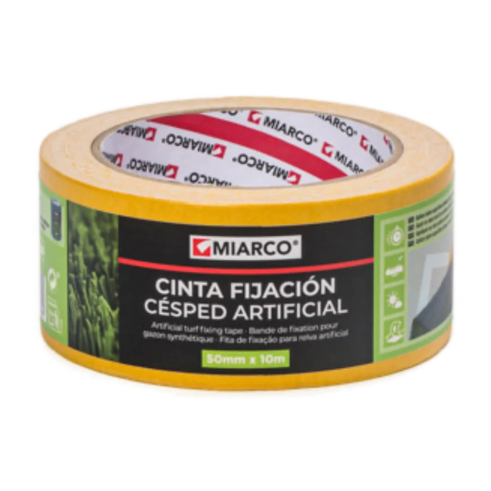Banda Doble Cara para Fijacion de Cesped Artificial 50 mm x 10 mt Ref.17741