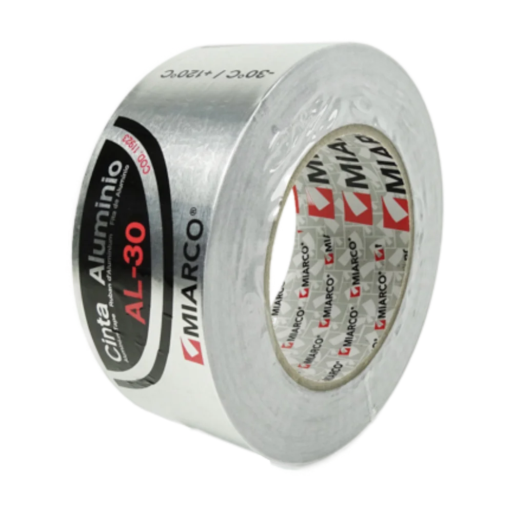 Cinta de Aluminio 50 mm 30 μ