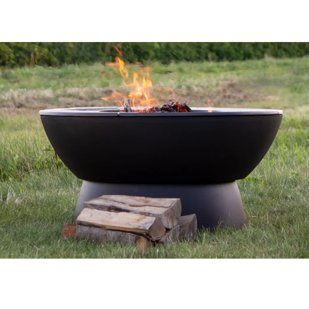 Fuego de Exterior Fire Pit + Base Baja