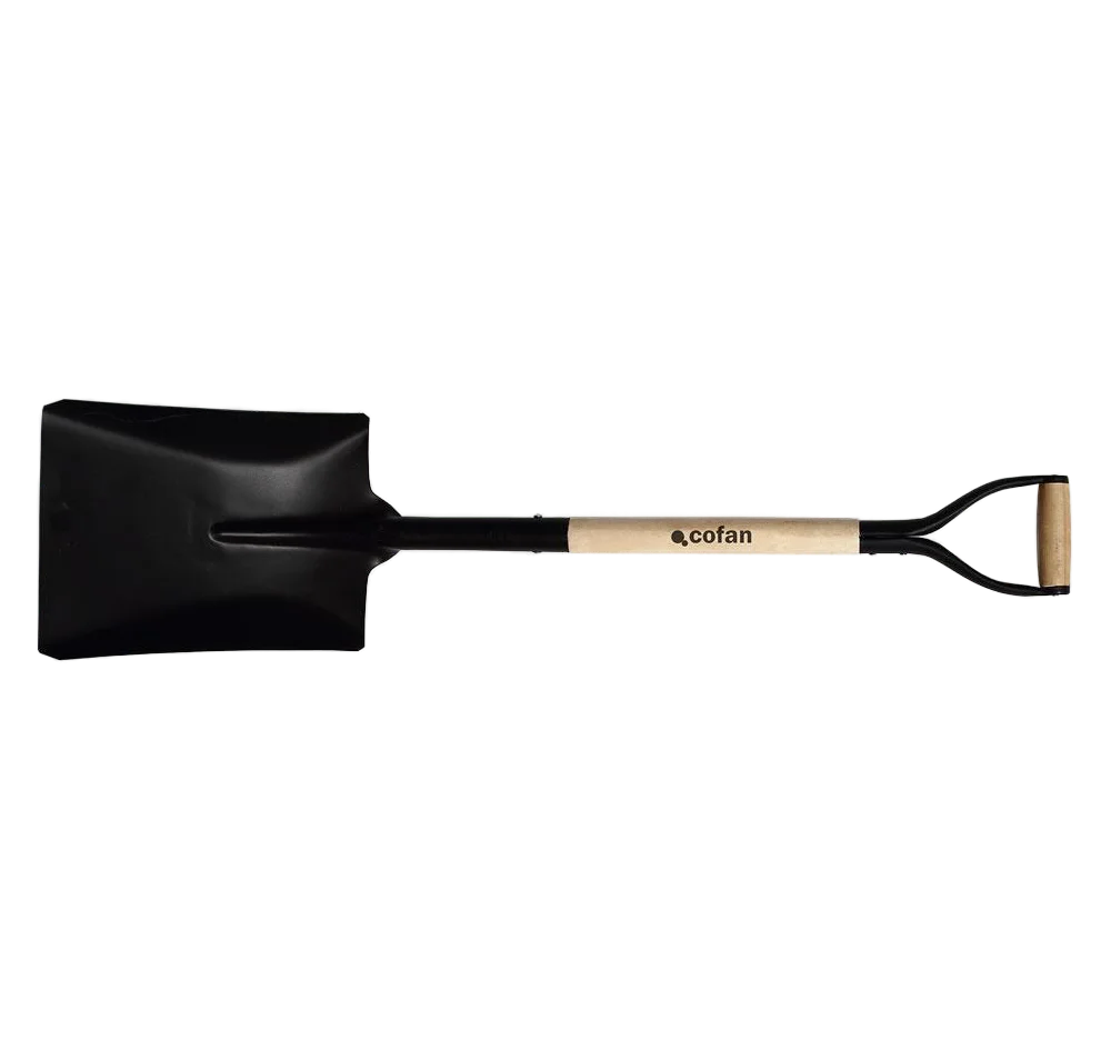 Pala Cuadrada Mango Muleta 340 mm