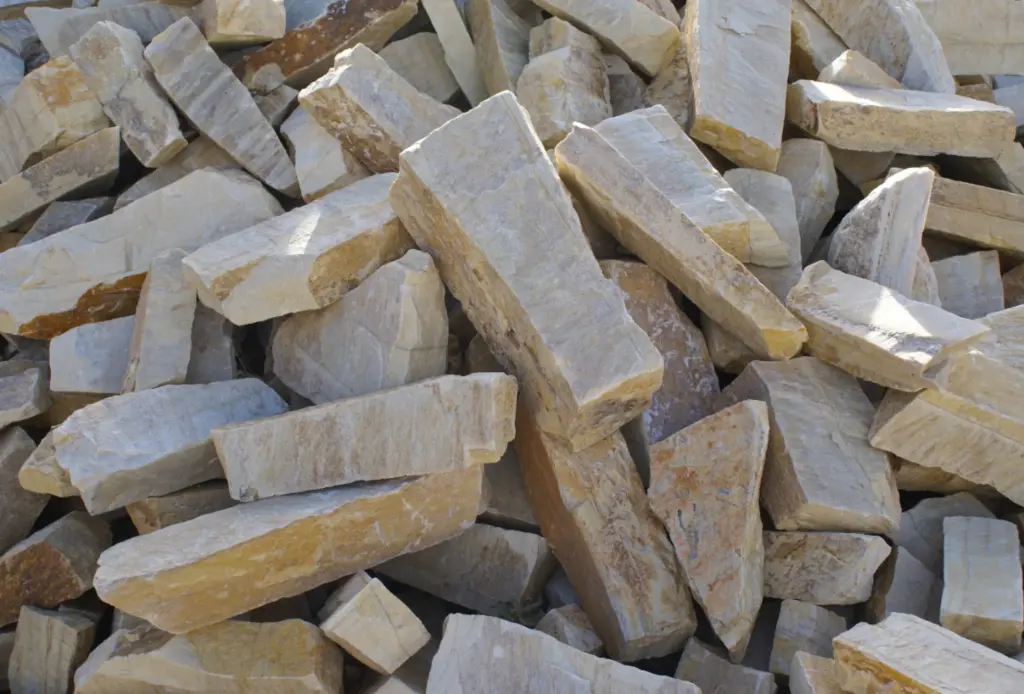 Palet Piedra Irregular Marfil Puntilla
