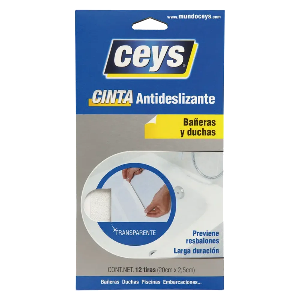 Cinta Antideslizante Bañeras y Duchas Ref. 507615