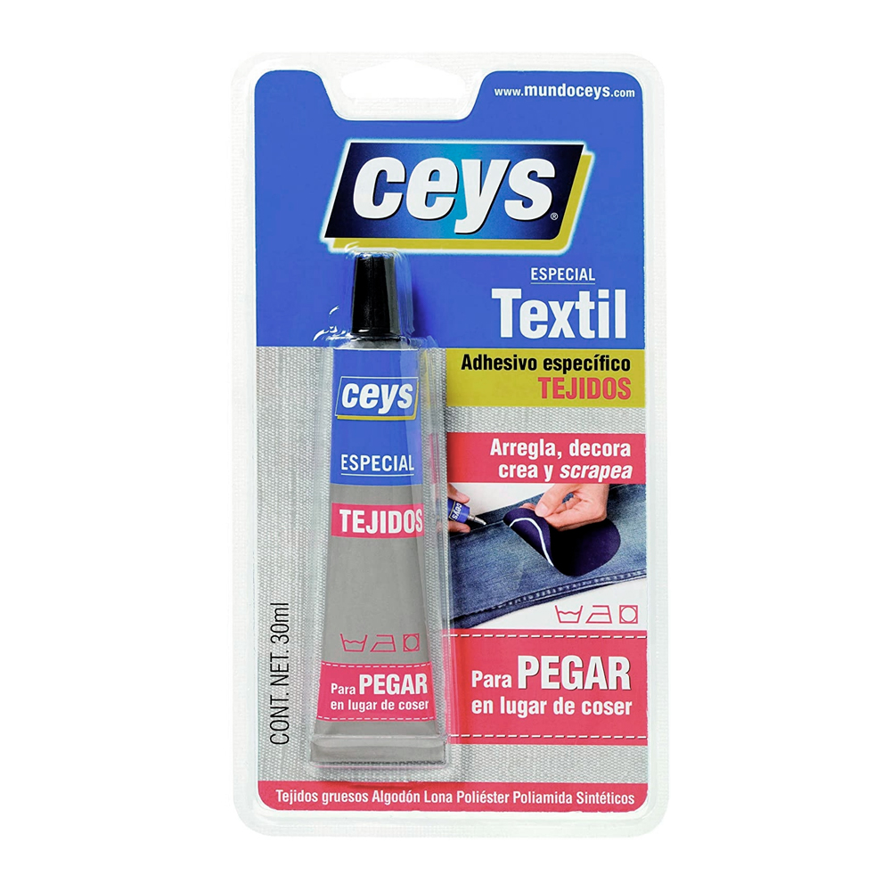 Adhesivo Especial Textil Ceys 30 ml Ref. 501024