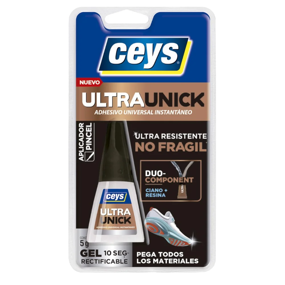 Adhesivo Instantáneo Unick Pincel Ref. 504270