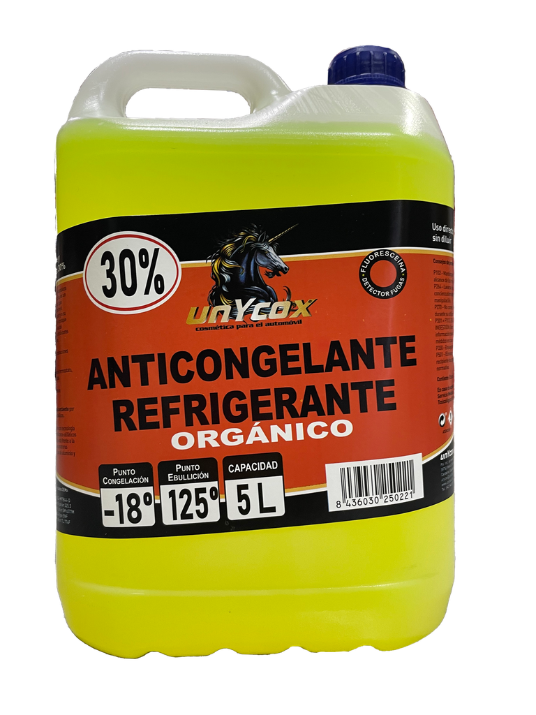 Anticongelante-Refrigerante 5 Litros 30 % Ref. XANT505L