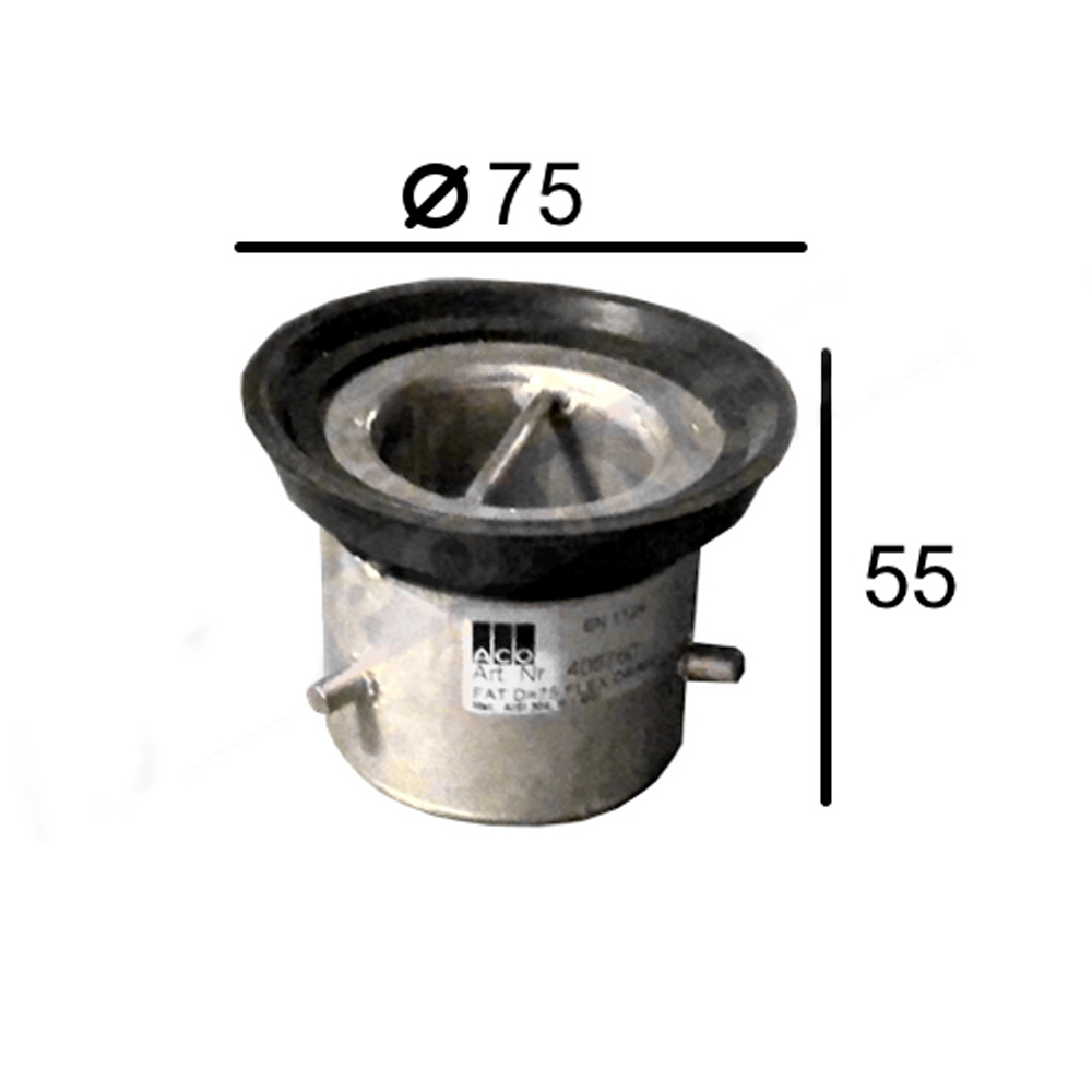 Sifón extraíble  para Sumidero de 150x150 mm Ref: 405760