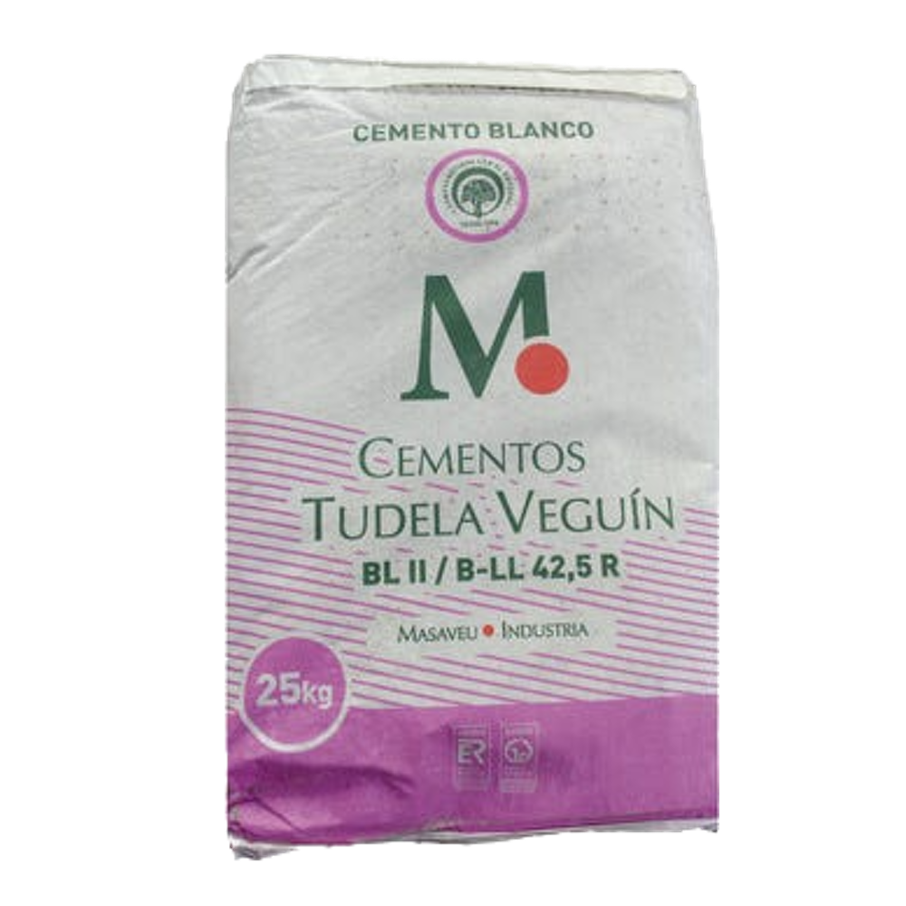 Saco Cemento Blanco 25 Kg