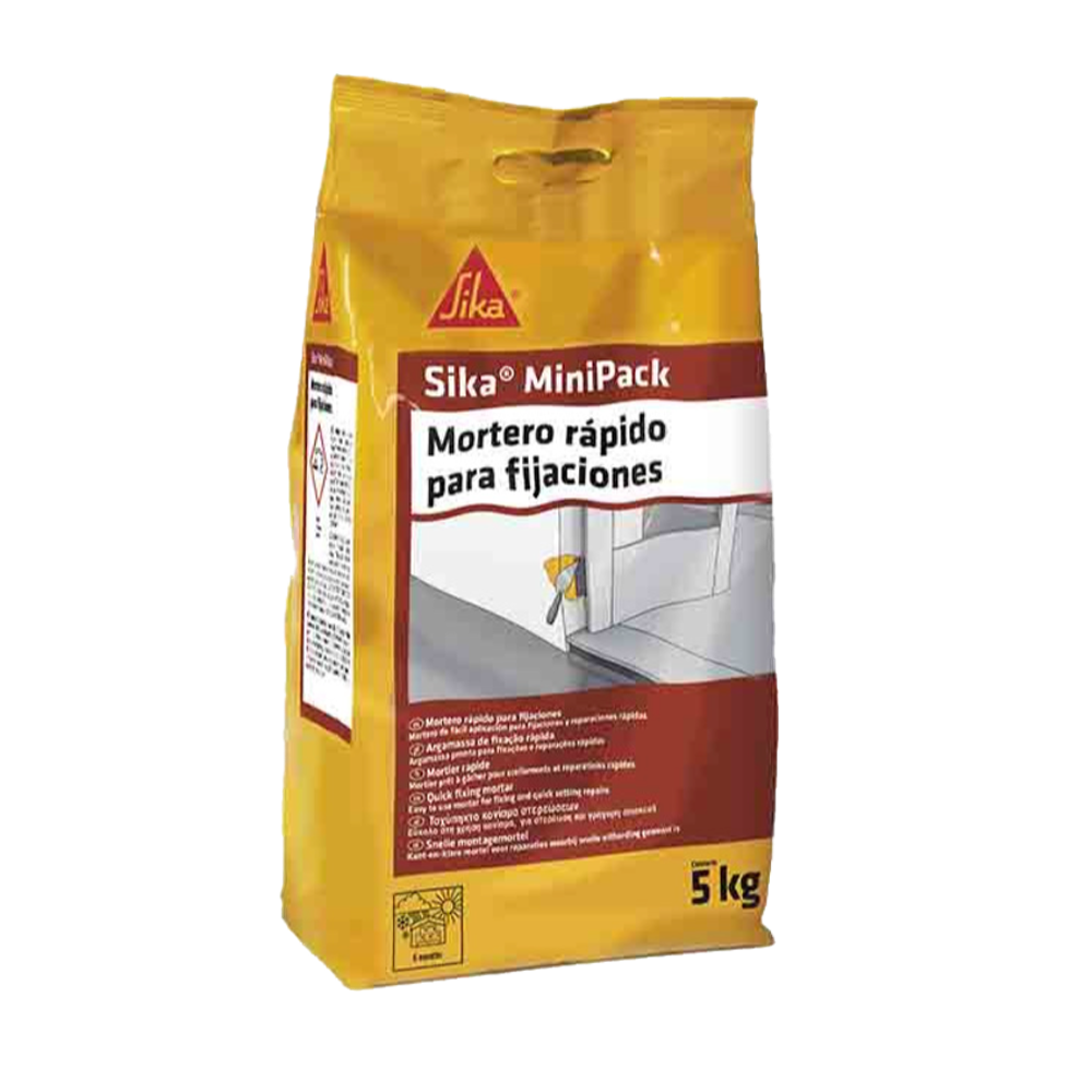 Sika Minipack Mortero Rápido Gris 5 kg
